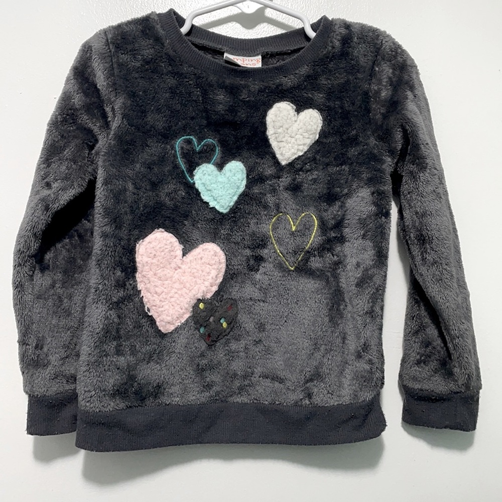 Plush Hearts Sweatshirt